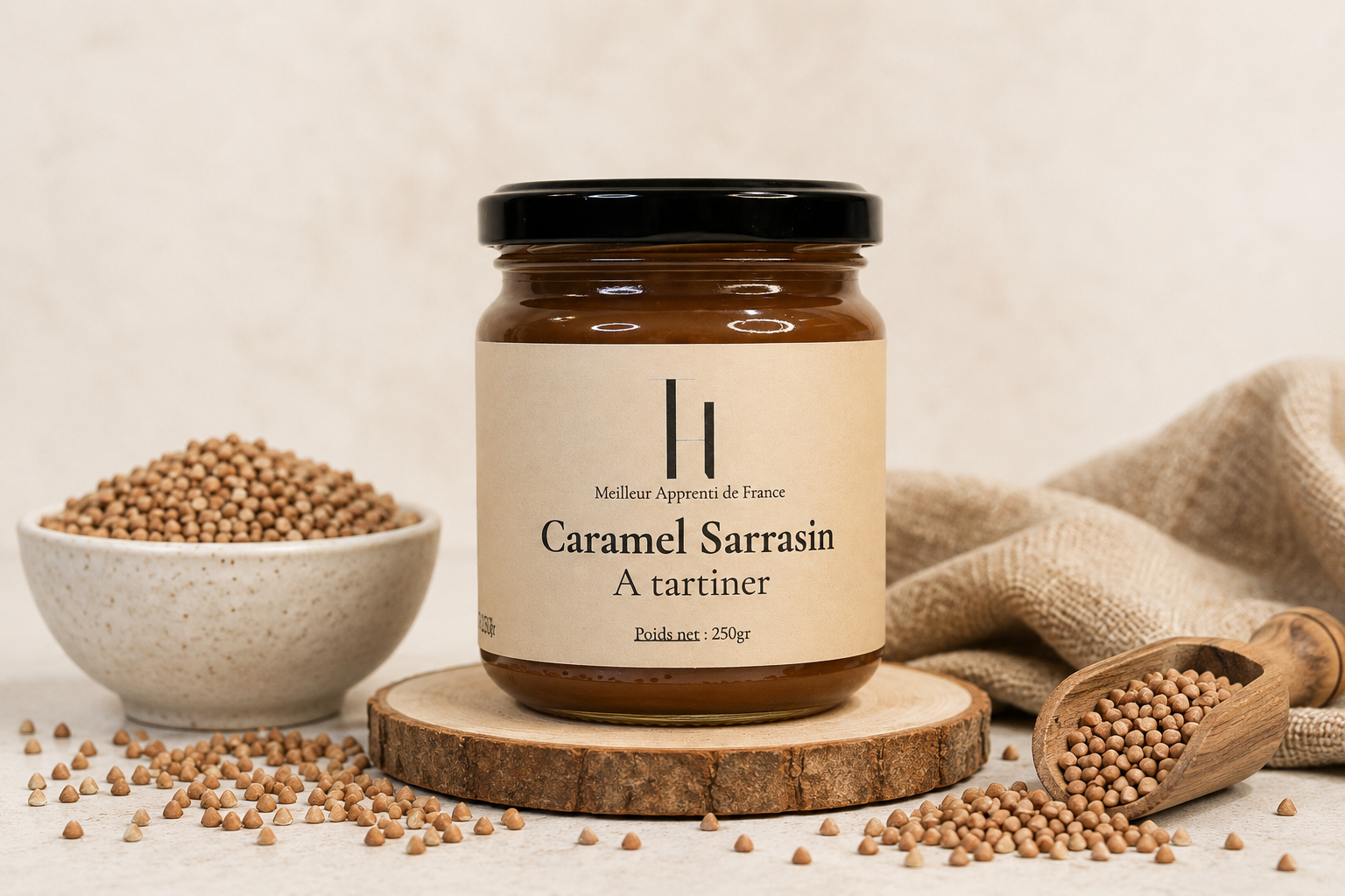 Caramel à tartiner sarrasin 250g