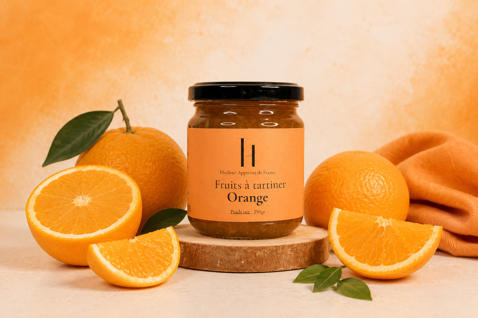 Fruits à tartiner Orange 250g