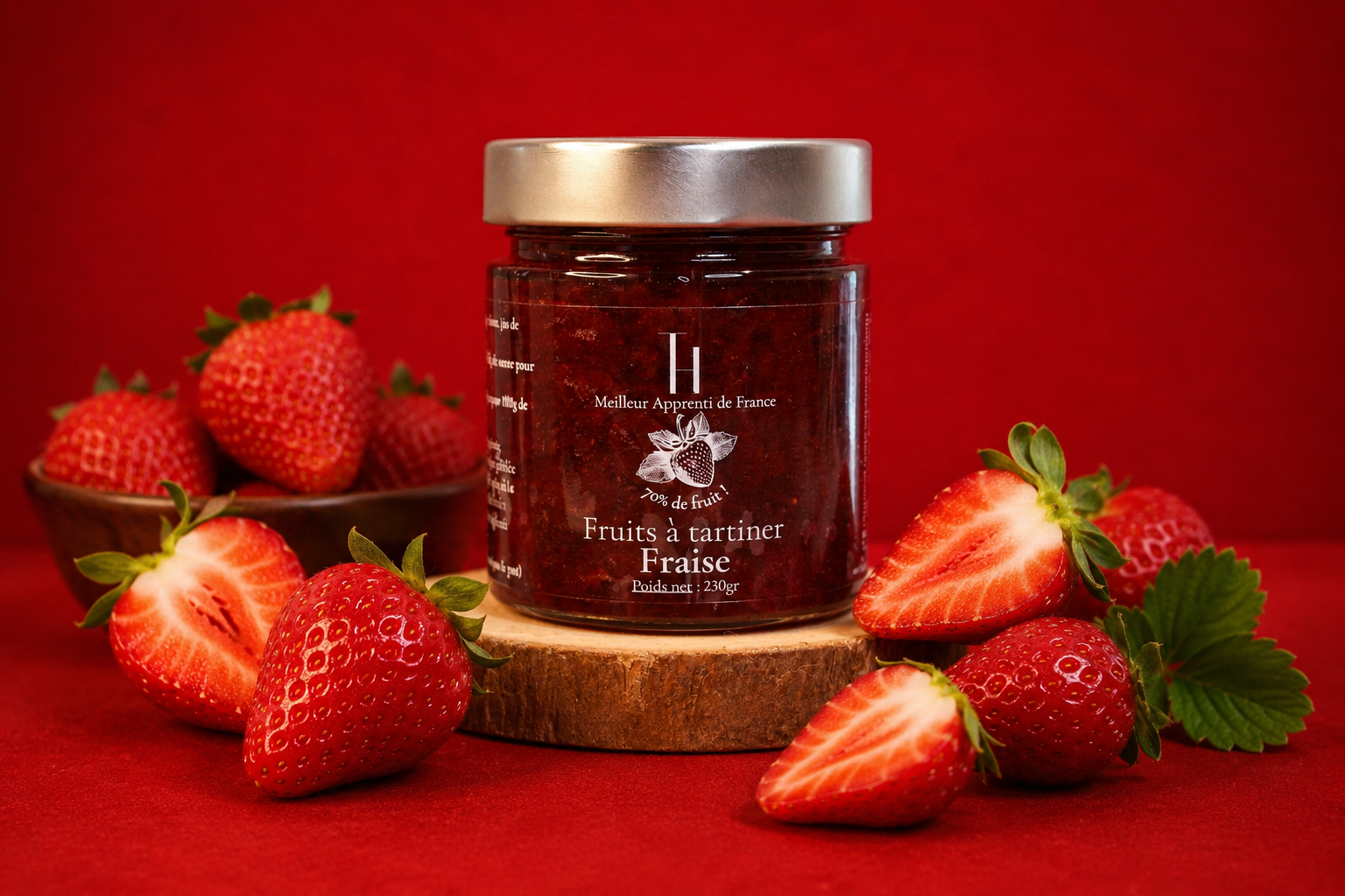 Fruits à tartiner Fraise 70%
