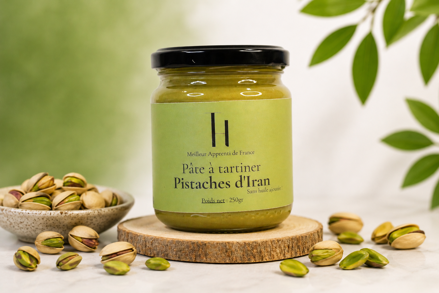 Pâte à tartiner pistaches d'Iran 60% 250g