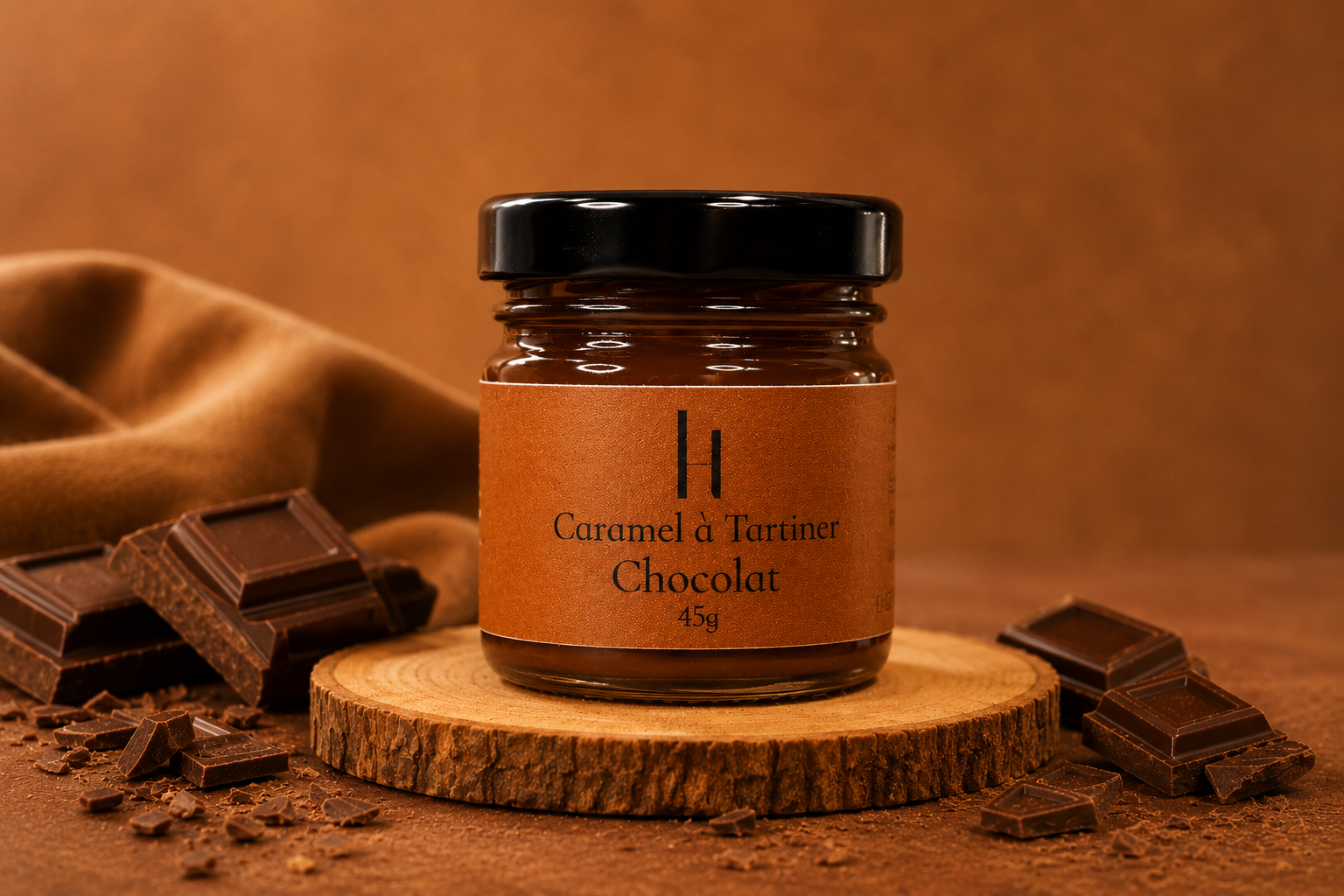 Caramel à tartiner Chocolat 45g