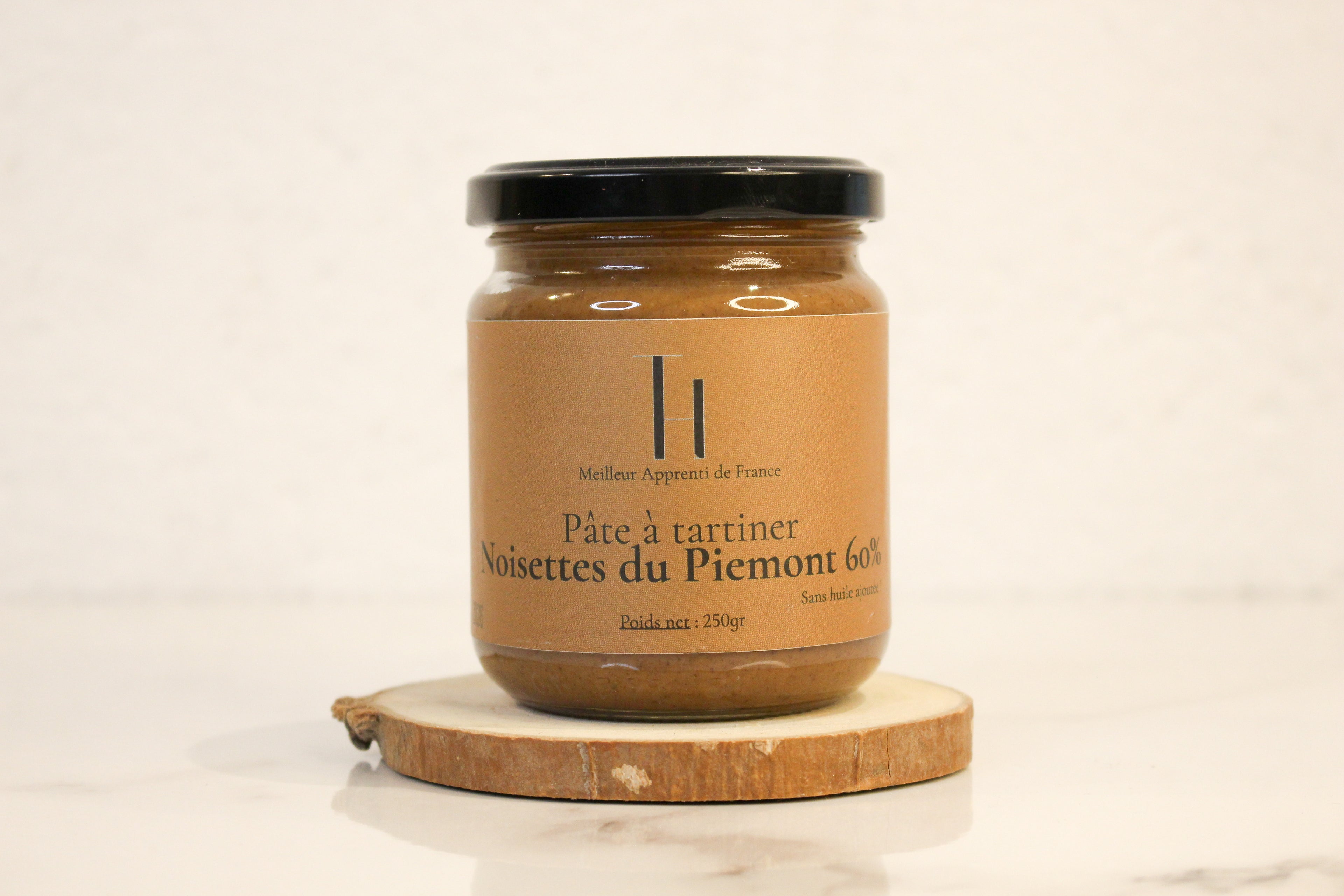 Pâte à tartiner noisettes du Piemont 60% 250g