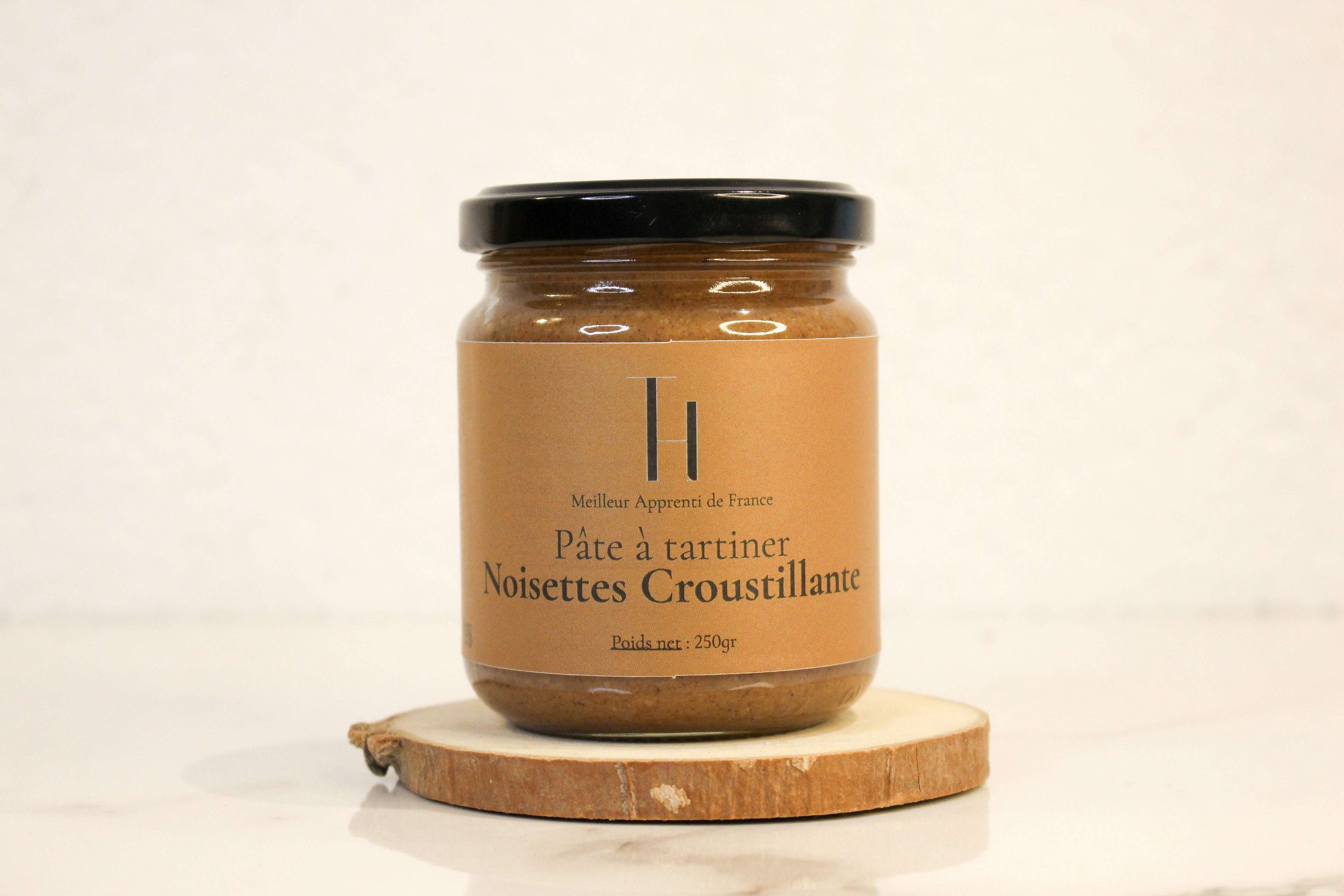 Pâte à tartiner noisettes croustillante 60% 250g