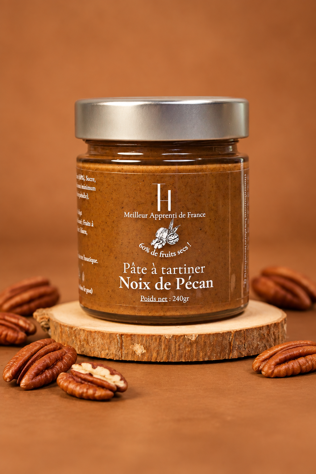 Pâte à tartiner Noix de pécan 60% 240g*