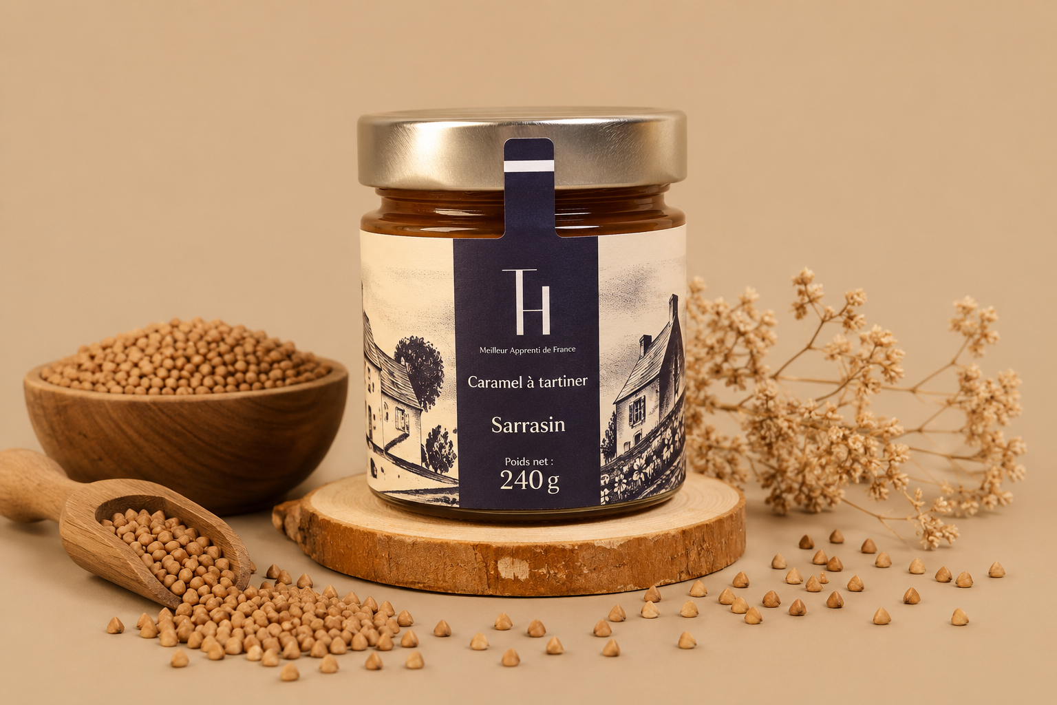 Caramel à tartiner sarrasin 240g