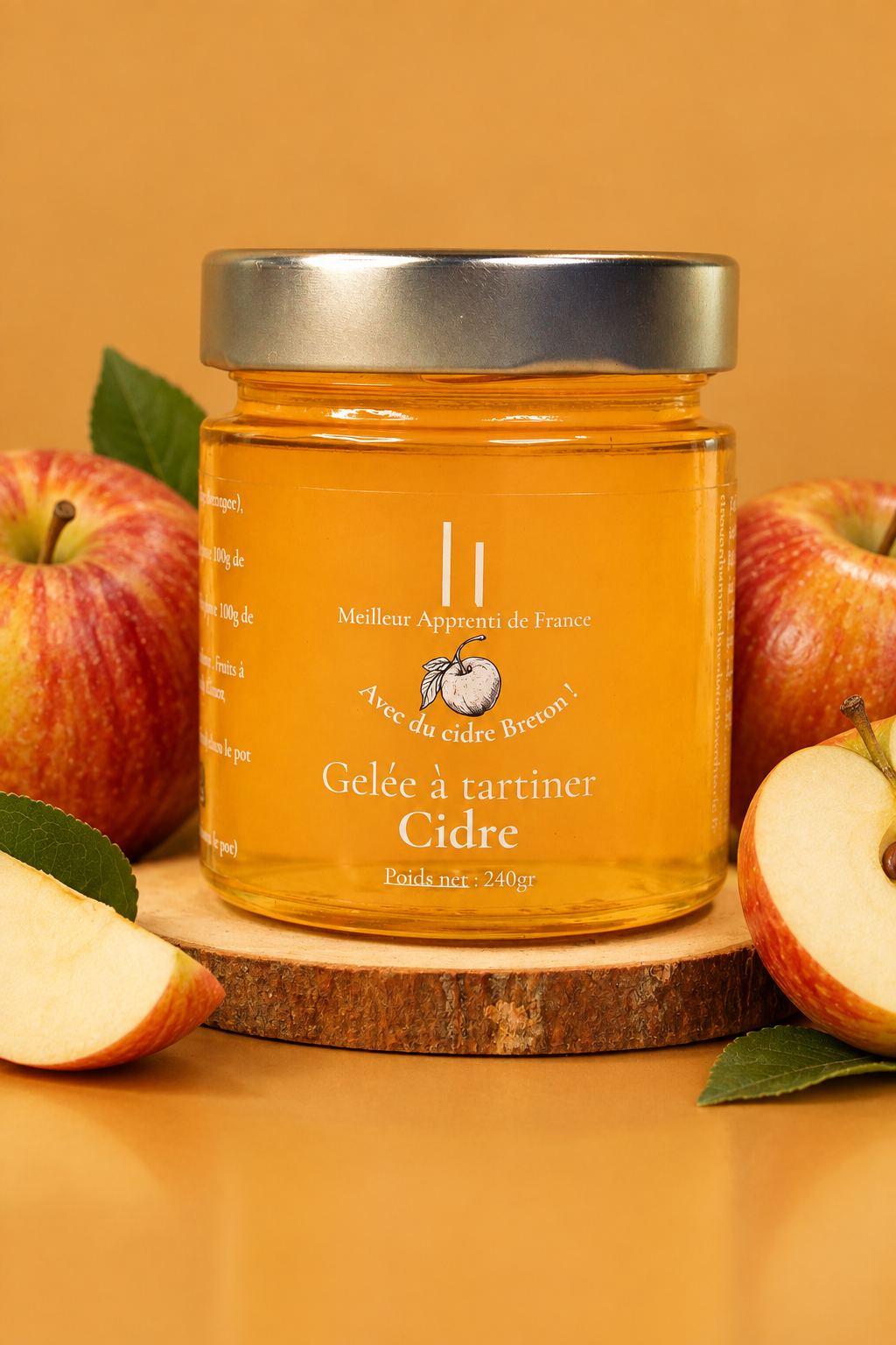 Gelée à tartiner Cidre de Bretagne 240g