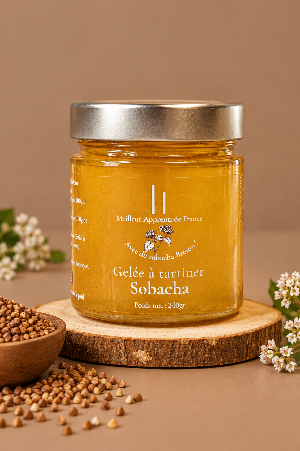 Gelée à tartiner Sobacha 240g